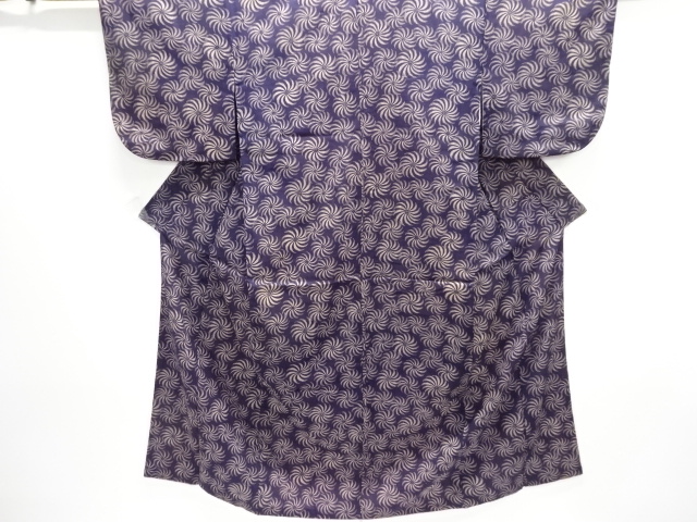 Japanese Kimono / Chirimen Kinsha Combined weave